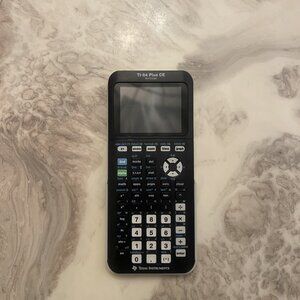 TI-84 PLUS CE PYTHON CALCULATOR [White, With Case]